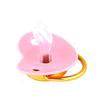 Diamond Beaded Belt Chain Pink Baby Pacifier