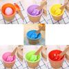 1/7pcs Vibrant Color Ice Cream Bowls with Spoons Dessert Sundae Dishes Set for Birthday Holiday Party Ice Cream Favor Gift Decor