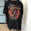 2026 Foo Fighters Inferno Fighter Band Dark Cartoon Rock Vintage Cotton T-Shirt - Comfortable, High-Quality, Inspired By Y2K