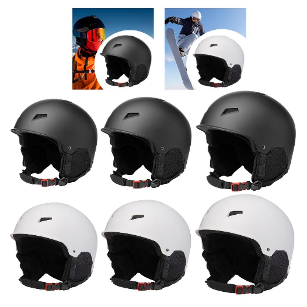 Ski Helmet for Men Women Snowboard Helmet with Removable Liner and Earpads ABS Shell and EPS Foam Snowboarding Helmet Headgear