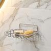 Stainless Steel Soap Rack with Hooks Soap Holder Soap Saver Wall Mounted Soap Dish  Kitchen