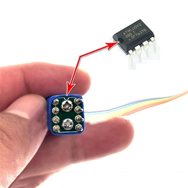 DIP8 Direct Insertion Chip Probe Wire 8Pin 2.54mm Air Conditioner E-side Burning for Data Transfer Programming