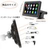 Stynxro 7 Inch Display Audio, Portable Car Audio with Rear Camera, Compatible with AHD