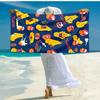 Personalized Customized Proof Beach Towel with Larva Pattern - Soft, Absorbent,quick-drying,perfect Swimming,camping&bathing
