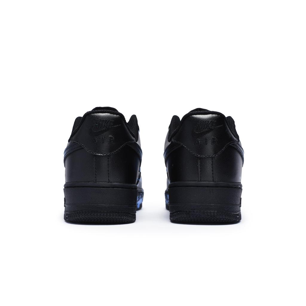 Nike Air Force 1 07 811 Manufacturing, Crazy Graffiti Blue, Special Shoe Box Low Top Skateboard Shoes Unisex Black Blue CW2288-001(Team80-S-BOX)