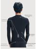 Lampaida Men's Breathable Thin Long Sleeve Cycling Jersey - Spring/Summer Road & Mountain Bike Suit