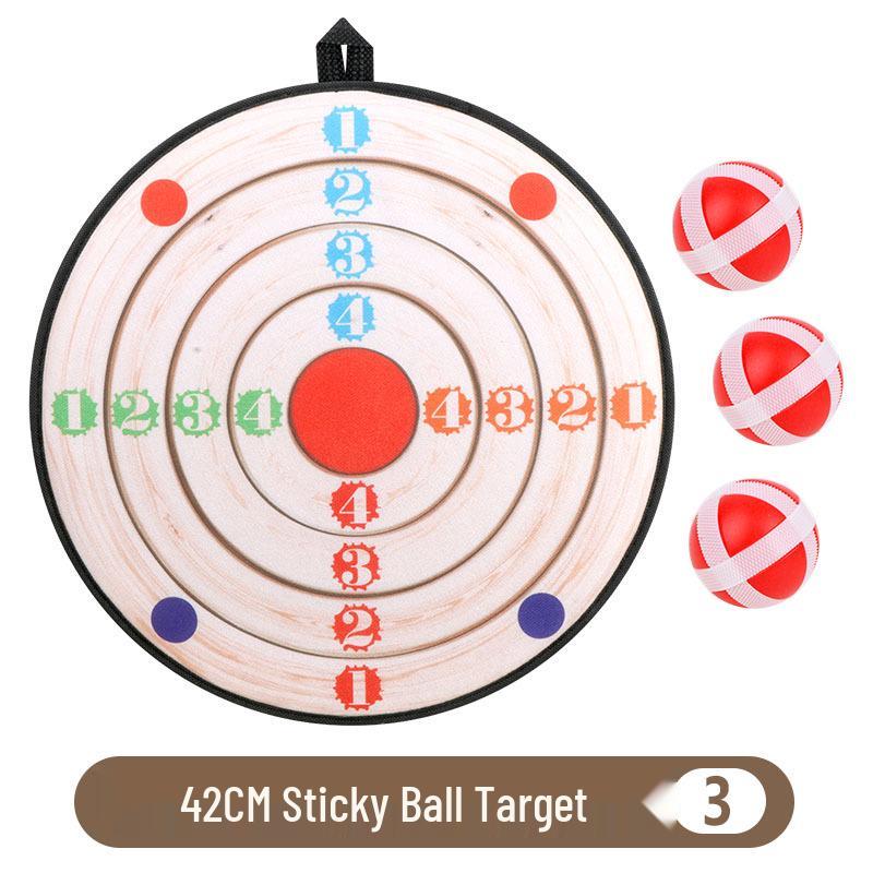 Children's Outdoor Sticky Ball Dartboard Game Set