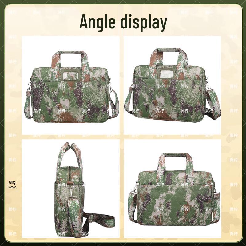 Wing Lemon Outdoor Tactical Camouflage Laptop Briefcase