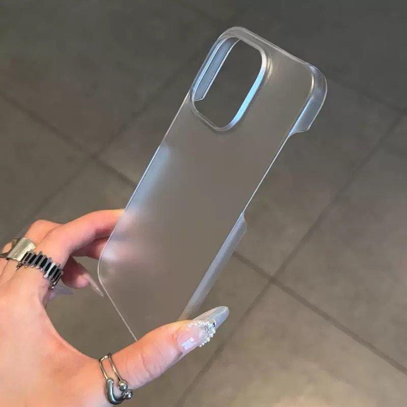 

Trendy Drop-Proof Half-Covered Case for Apple iPhone 13-17 & New 15 Pro Max iPhone 12/12 Pro (Flat Lens Frame)