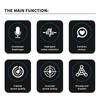KDES U87 AI XLR Condenser Microphone Professional Cardioid Studio Mic for Recording Podcasting Voice Over Streaming Home Studio