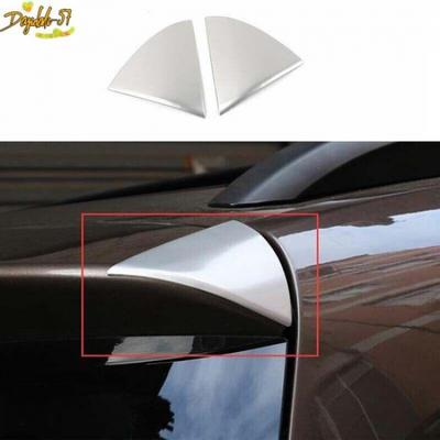 2PCS 11-17 18 Fit For VW Touareg Rear Boot Spoiler Wing Flap Silver Steel New