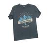Rocky Mtns. Colorado Graphic Tee Heather Gray Short Sleeve Crewneck Size Small