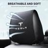 Car Sticker Tesla Car Seat Backrest Headrest Cover Pillow Towel For Tesla Model 3 2021 S X Style Roadster Invader Coil Mod WYE K