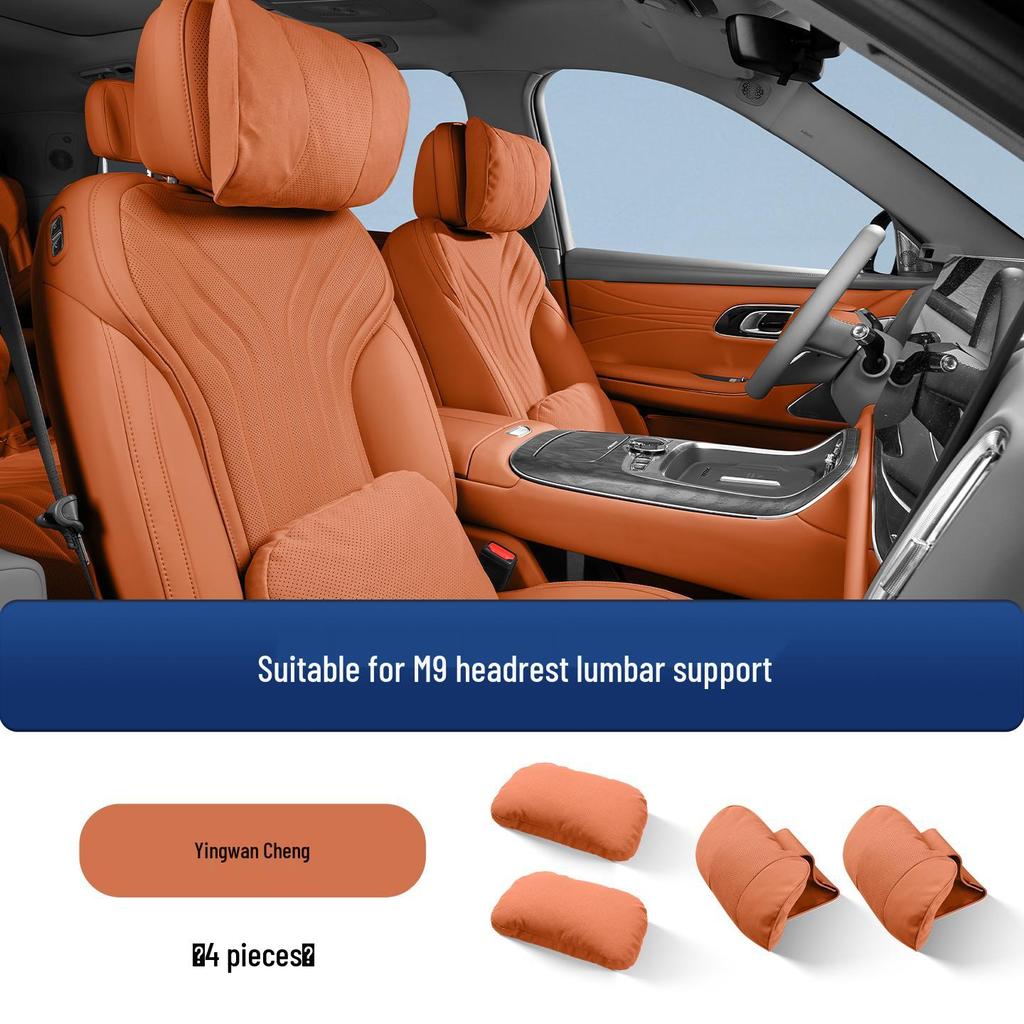 Geely Galaxy M9 Headrest Lumbar & Neck Support Cushion Accessory