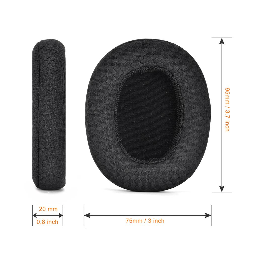 Weiche Ohrpolster Qualifizierte Ohrpolster für Sennheiser HD4.50 HD450 4.40BT Kopfhörer Ohrmuscheln Einfache Installation Ohrkissen