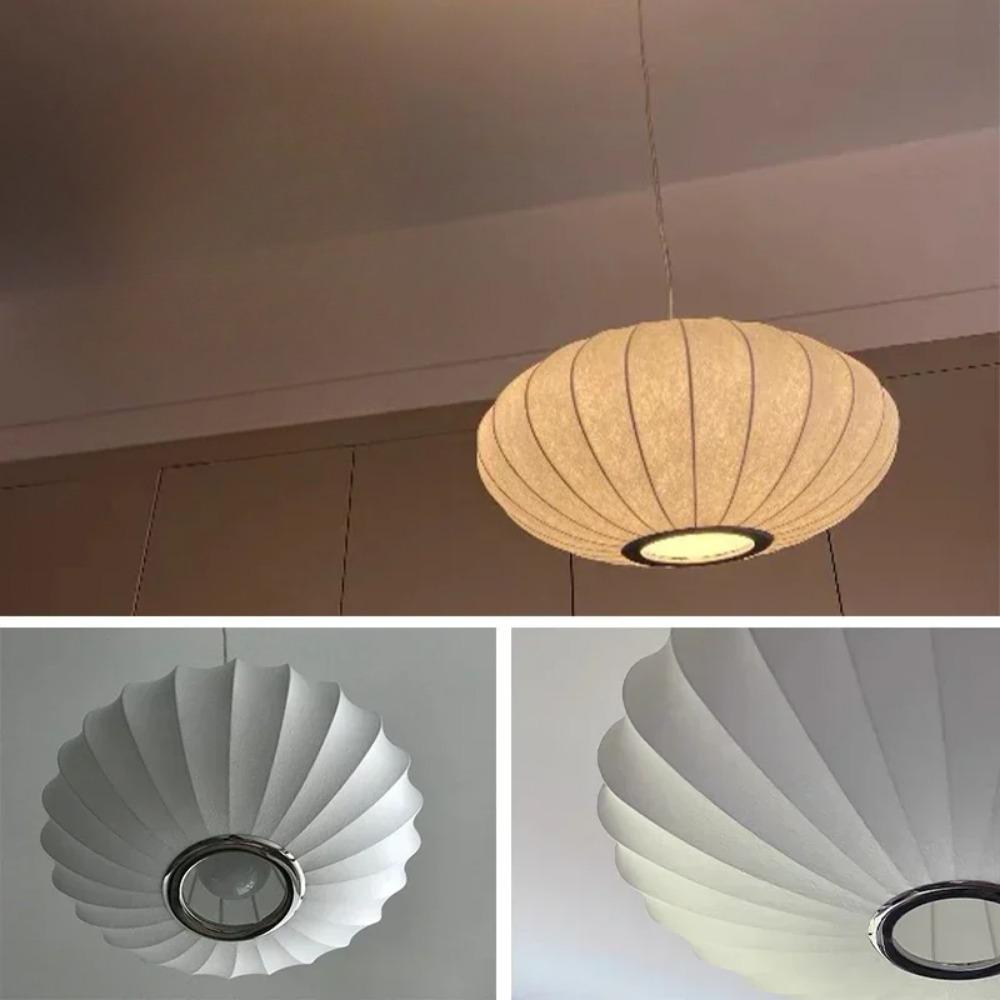 Denmark Silk LED Pendant Lamp Designer Hanging Light for Living Room Hotel Hall Restaurant Modern Home Decor Factory Direct