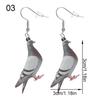 Fashion Acrylic Parrot Animal Jewelry Eardrop Bird Earrings Earbob