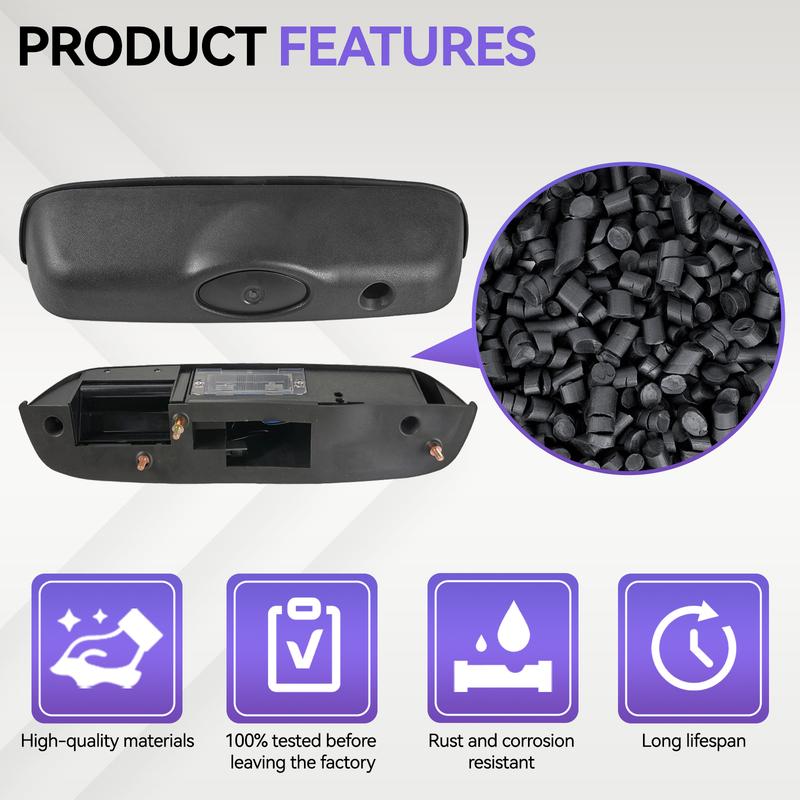 Pro Land Rover Freelander L314 1998-2006 Zadní víko zavazadlového prostoru Rukojeť Spínač otevírání Sestava Černý Uvolňovací tlačítko Autodíl CXB000280PMA