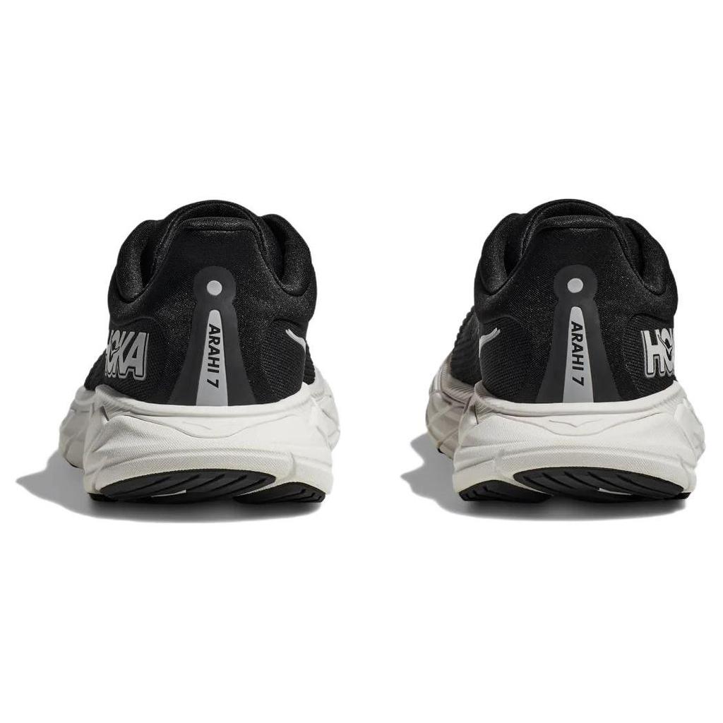 HOKA Arahi 7 Black White Men Sneakers 1147850-BWHT