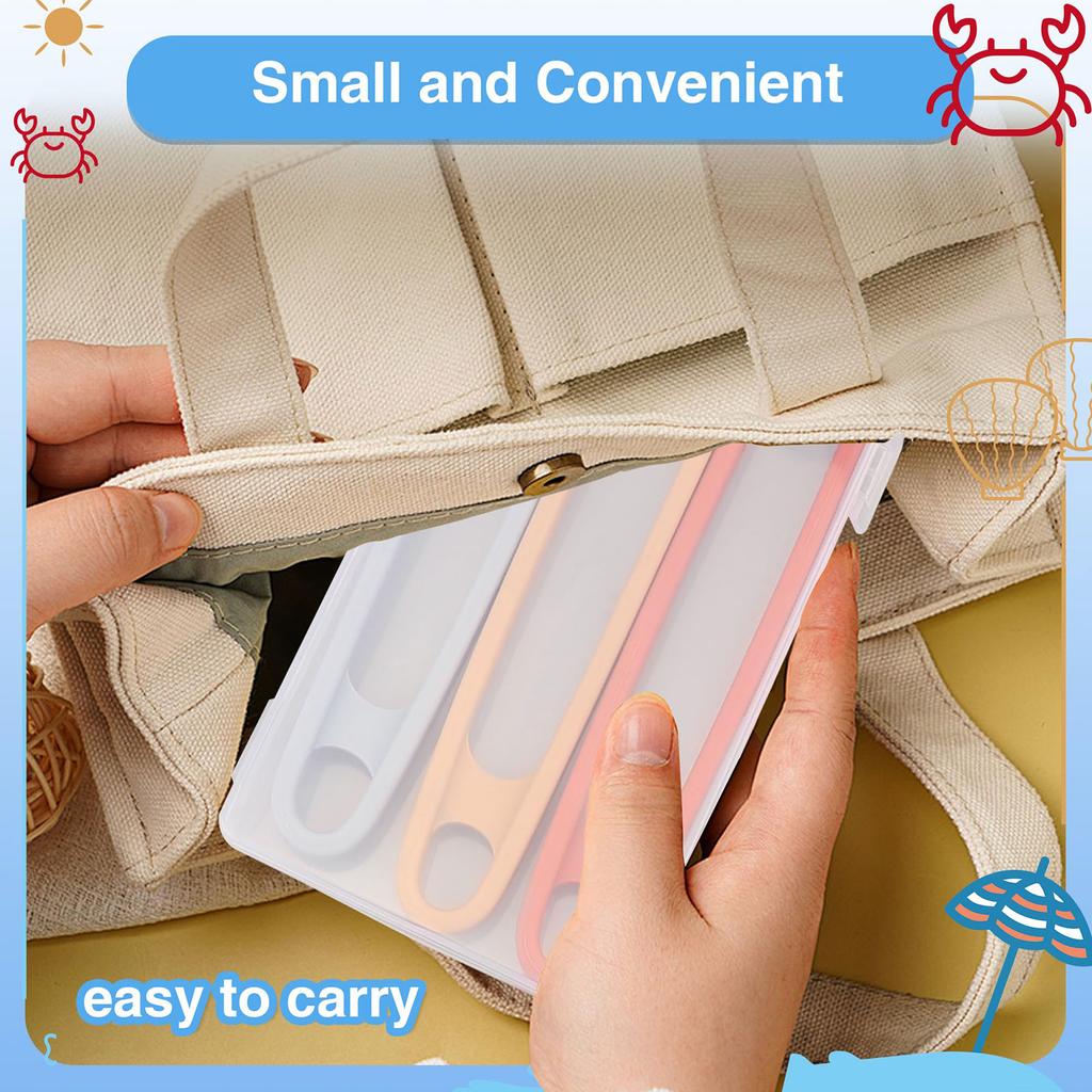 1/3pcs Silicone Mini Multifunctional Non Slip Food Grade Fine Motor Tweezer Tongs For Boys Girls Daily Use Gift