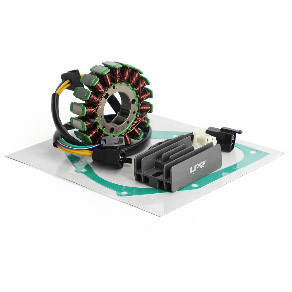 Magneto Stator+Voltage Rectifier+Gasket For Suzuki GS125E GN125E EN125 1982-2009