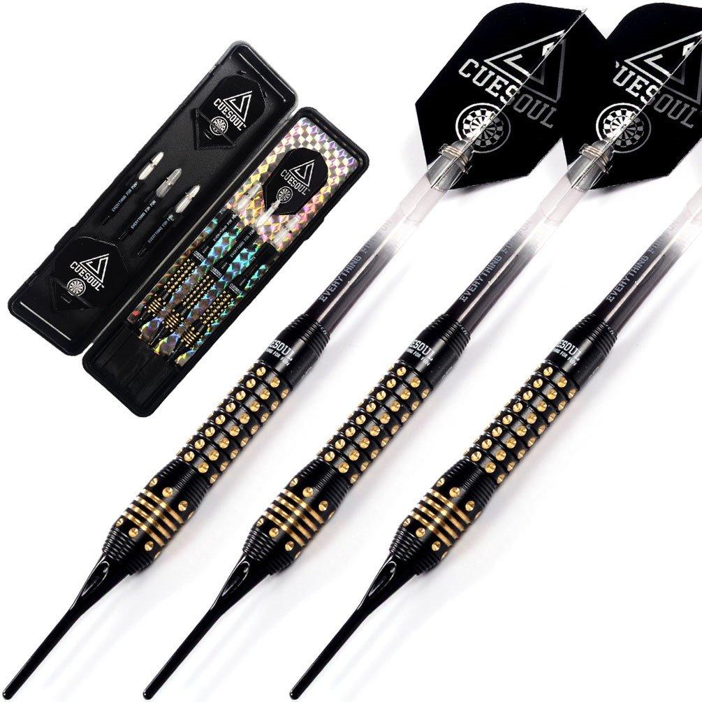 

CUESOUL 16 Gram Black Scorpion Soft Tip Darts (CSBCD003)