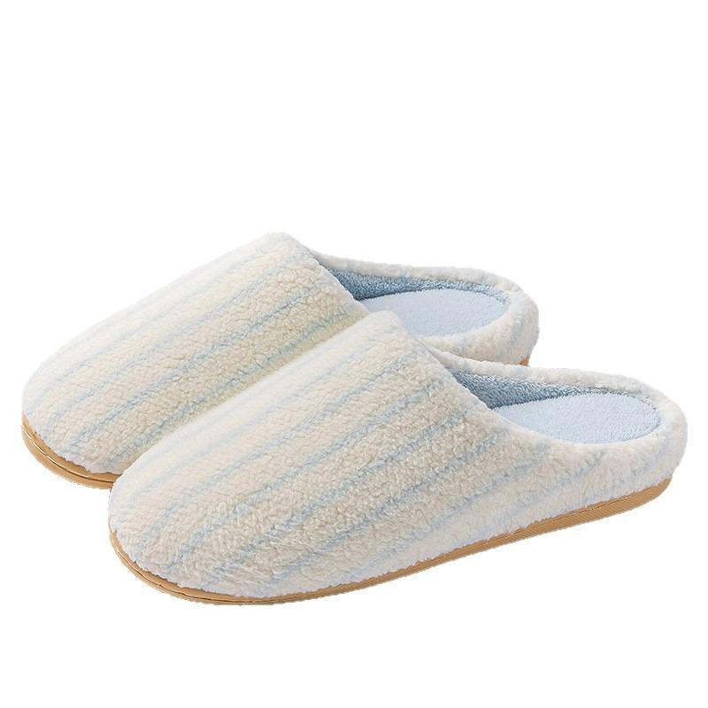 Cotton slippers men's new men's winter detachable couple's home indoor massage slippers warm non-slip bottom