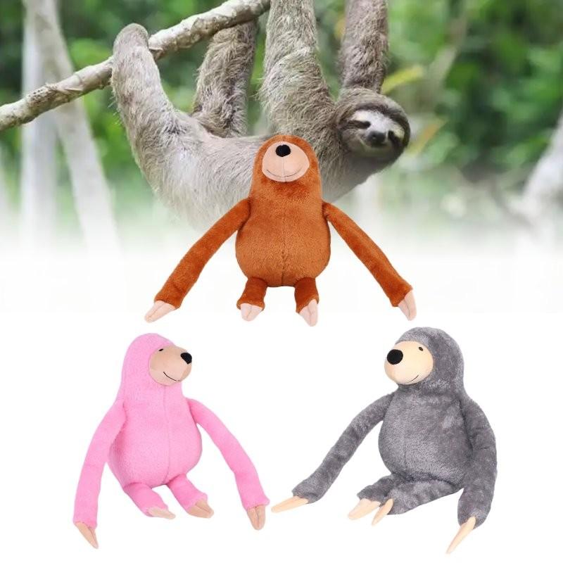 Christmas Sloth Plush Toy Doll Room Decoration Children Festivals Gift Cotton Pp
