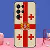 Georgia Flag Case For Samsung Galaxy S23 S24 Ultra S21 S22 Plus Note 20 Note 10 S8 S9 S10 S20 FE Cover