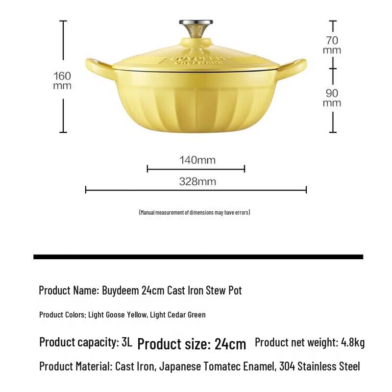 

Buydeem Enamel Dutch Oven