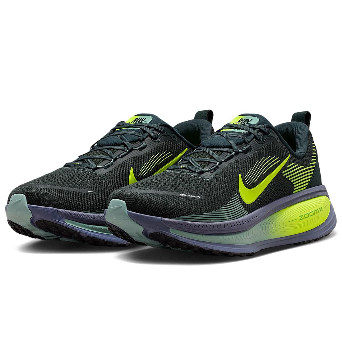 

Nike Vomero Размер 18, Seaweed/Cannon/Sanded Purple/Volt, HM6803-301, 26,0 см