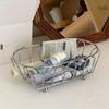 Multifunctional Decorative Metal Wire Basket For Kitchen Countertop Desk Organizer And Fruit Vegetable Drainer