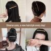 Non-Slip Hair Comb & Clip for Finishing Broken Hair, Adult Bangs, and Top of Head Styles.