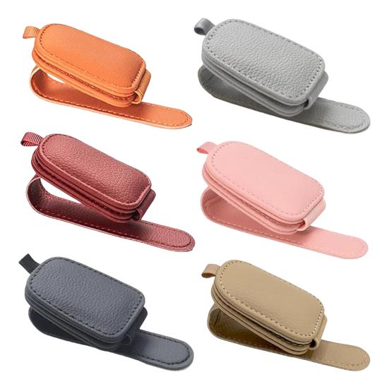 Universal Car Sun Visor Sunglasses Holder Plastic Clip for Eyeglasses Multi-Functional Storage Organizer for Card And Bill