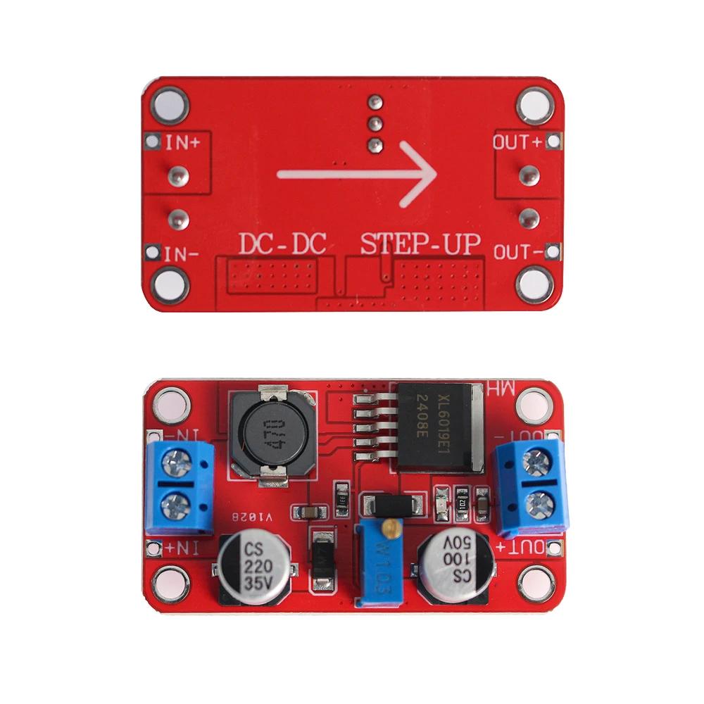 1PCS XL6019 5A DC-DC Step Up Power Module Boost Volt Converter High Power Current 3V-40V To 5V-45V DC-DC Adjustable Output