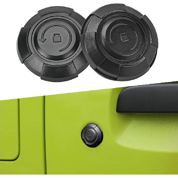 

2PCS Keyhole Covers Security Door Lock Key Hole Protection Trim for Suzuki Jimny 2019 2020 2021 2022 2023 2024 2025 Exterior Accessories B