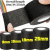 1 Roll Heat-Resistant Self-Adhesive Hook-and-Loop Fastener Tape for Car Wire Harness Organization Protection No Power Needed Black Adhesive