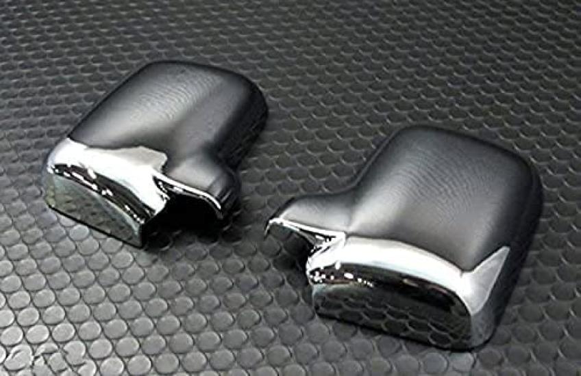 BRIGHTZ Chrome Door Mirror Type for the Hijet Truck with and 210 Hijet Covers, C, S200P/S210P (Early/Mid-Facelift Models) [MIR-SID-109] (Compatible