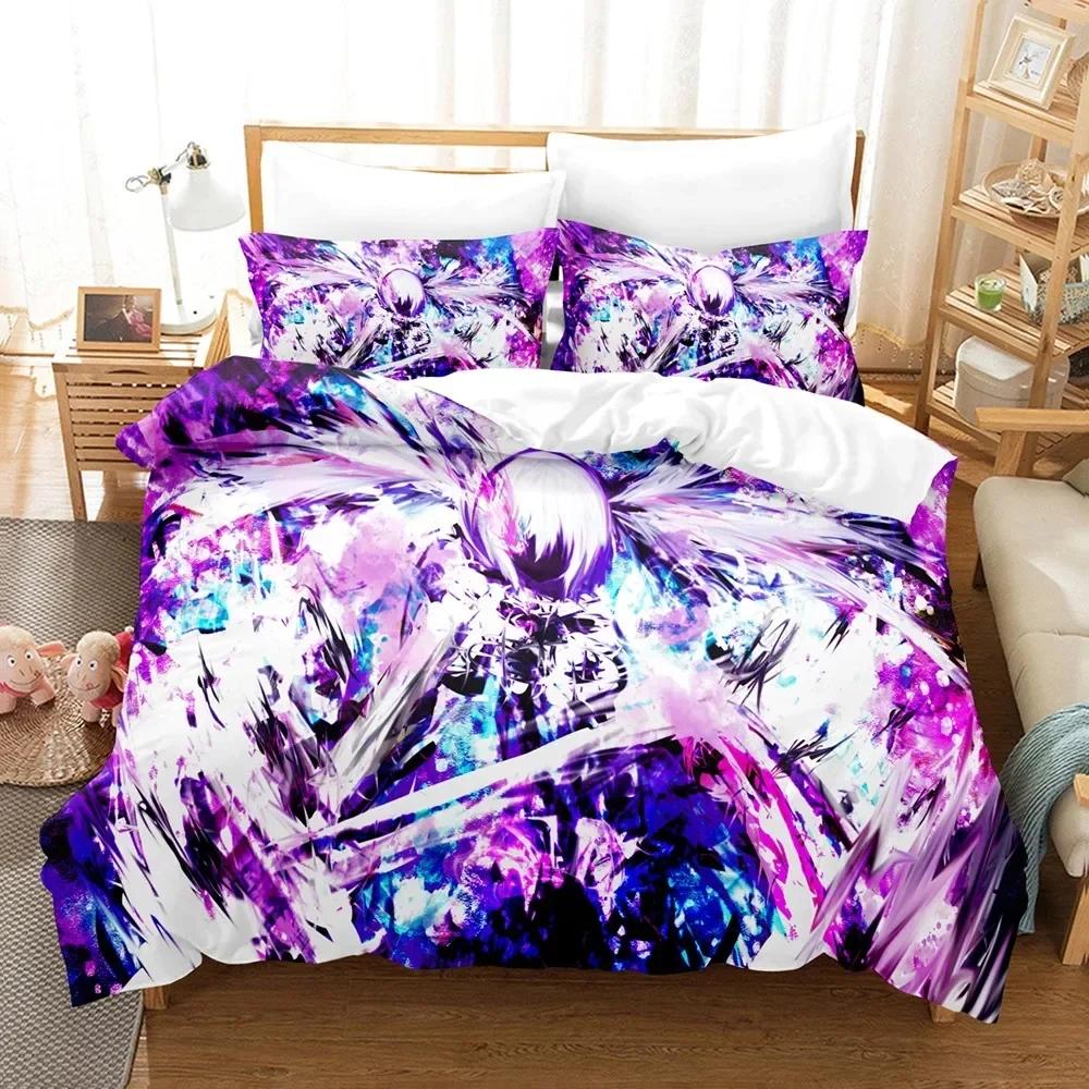 Black Rock Shooter Duvet Cover Single Double Size For Boys Girls Fashion Bedroom Decor Anime Bedding Set Soft Home Textile 013