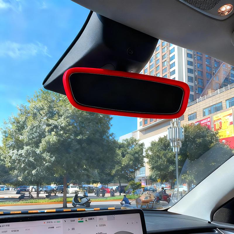 Tesla Model Y Screen Protective Silicone Case - Scratch-Resistant Decorative Accessory