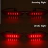 Motorcycle Accessories 12V 1 Pair LED Rear Tail Light ABS Red/Smoke Fit For 2023-2025 ProStar S4 TITAN Adventure 155 # 2411099