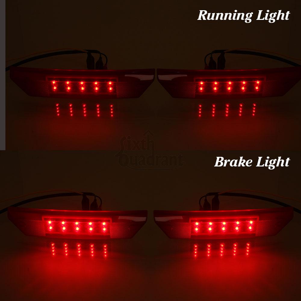 Motorcycle Accessories 12V 1 Pair LED Rear Tail Light ABS Red/Smoke Fit For 2023-2025 ProStar S4 TITAN Adventure 155 # 2411099