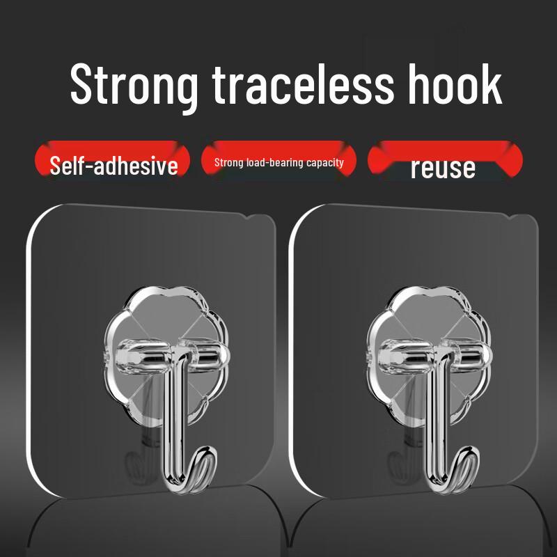 Green Source Transparent Adhesive Hooks