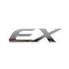 3D Premium EX E X for Japan Japanese SUV Off Road car Engine Hood Fender trunk Tail Rear Decal Emblem Badge Sticker