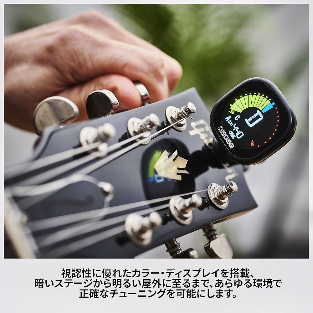 BOSS TU-05 Boss Clip Tuner, Large Color Display, Up to 10 Hours of Continuous Use, Auto Power Off...