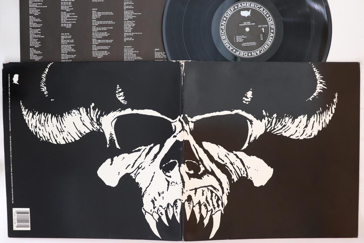 

LP Record DANZIG Danzig DEF24208 DEF AMERICAN 1988 US Rock Used