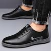 New Men's Shoes Simple and Fashionable Versatile British Fan Men's Casual Shoes Non-slip and Wear-resistant Comfortable Soft-soled Outdoor Men's Shoes