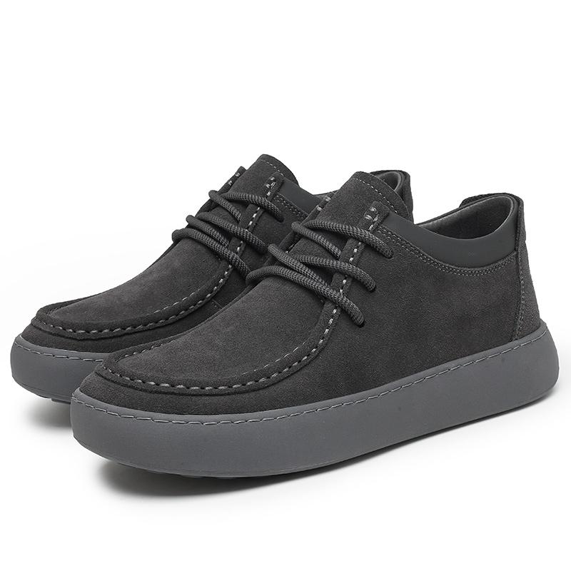 Fashion Echtes leder herren schuhe Dicken boden höhe zunehmende stil Modische Party Im Freien Jugend täglich schuhe Klassische Heiße Neue