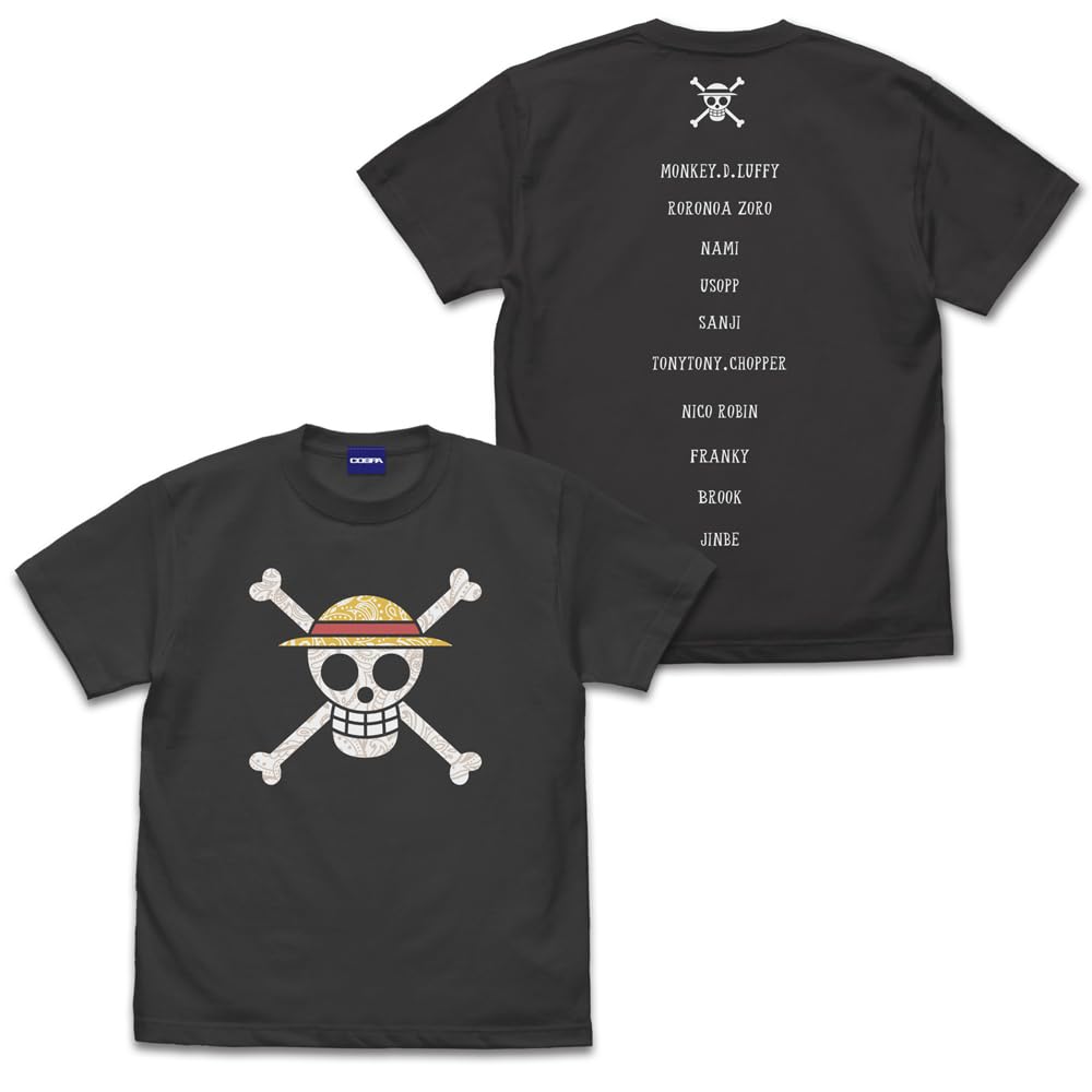 Cospa One Piece Straw Hat Pirates Pirate Flag Paisley SUMI L Size [Official] T-Shirt