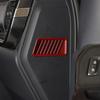 For F-150 Red Carbon Fiber Side Air Condition Vent Outlet Trim for Ford F150 21+